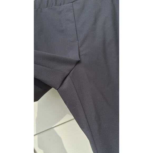 Lane Bryant Elastic Waist Pull on Stretchy Dress Work Office Black Pants Size 18 - Picture 7 of 8